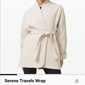 LuLuLemon Serene Ivory Wrap